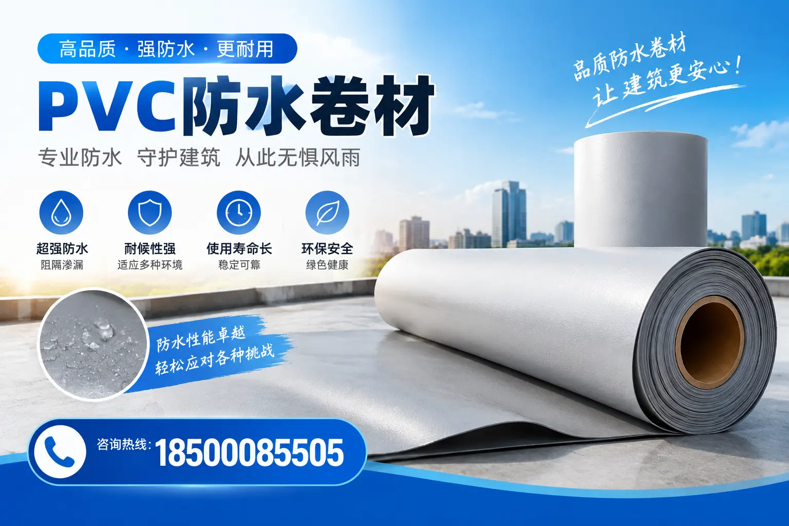如何选择高质量的PVC防水卷材？莆田消费者必看指南